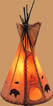Teepee Accent Lamp
